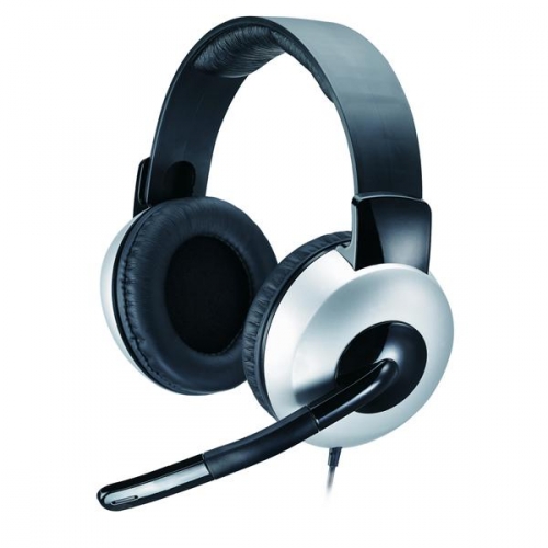Headset Genius HS-05A - černý/stříbrný